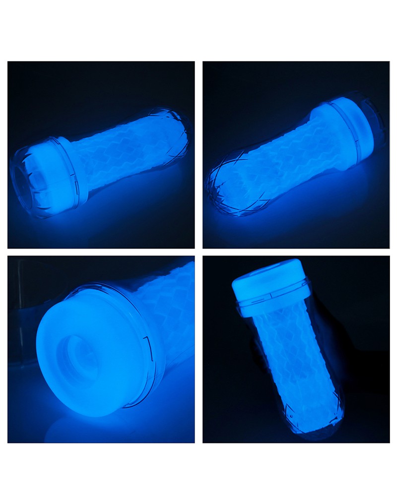 LoveToy - Lumino Play Masturbator 1 - Glow in the Dark-Laced-up.nl
