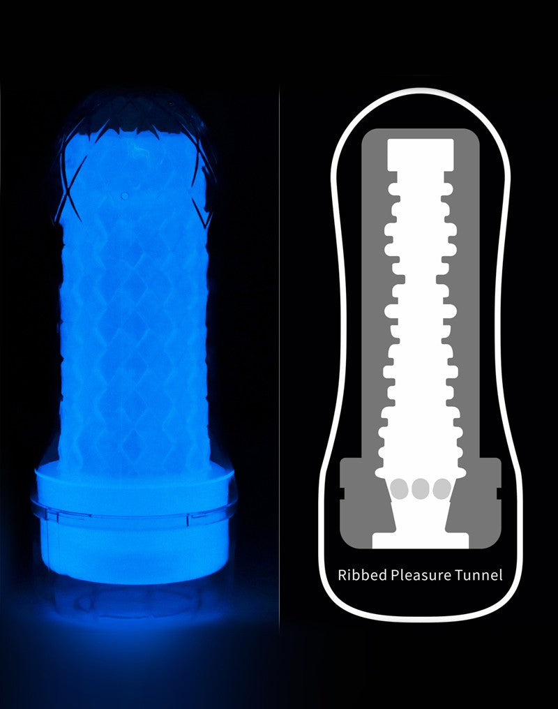 LoveToy - Lumino Play Masturbator 2 - Glow in the Dark-Laced-up.nl