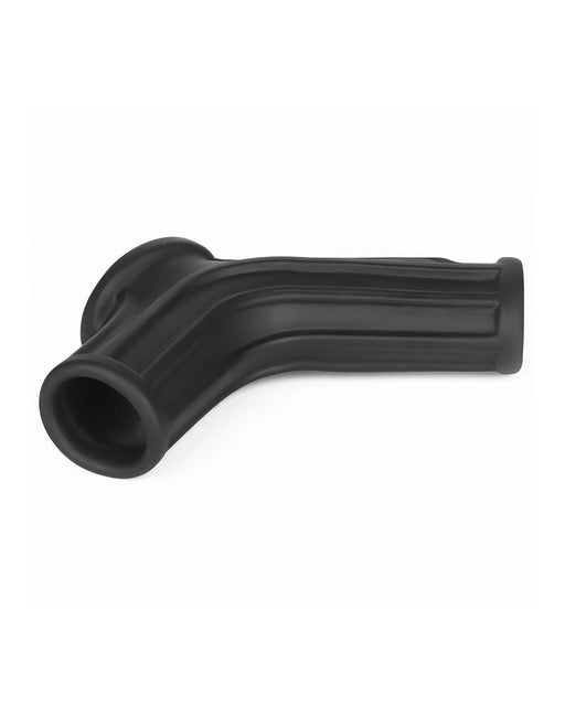 LoveToy - Ridge Knights Ring - Vibrerende Penis en Scrotum Sleeve - Ø 2,8 cm - Zwart-Erotiekvoordeel.nl