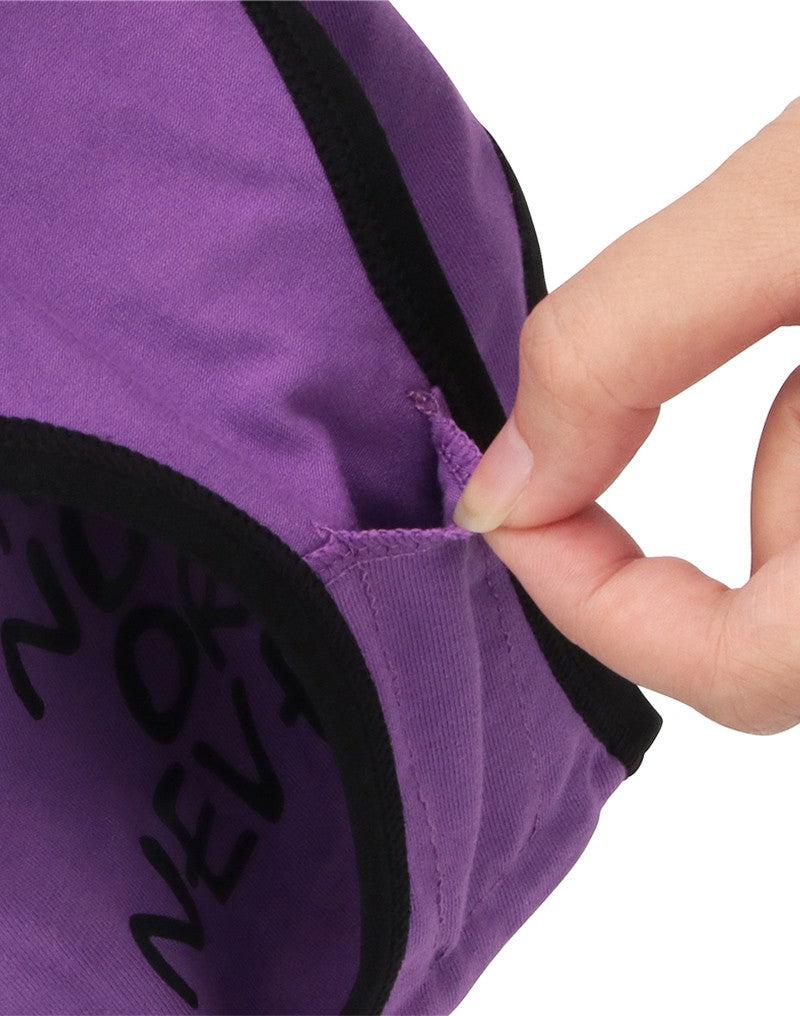LoveToy - Slide into Me - Bedrukt Vibrerend Sexy Slipje - Paars-laced-up.nl