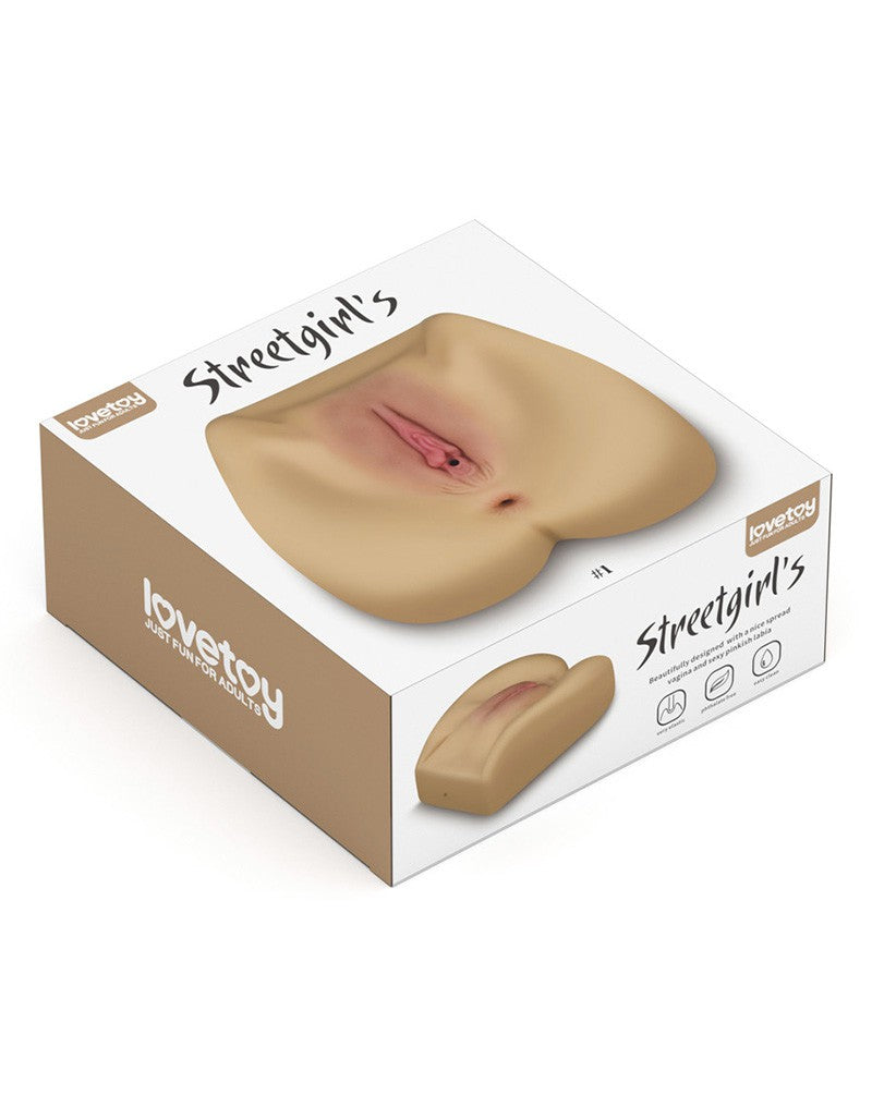 LoveToy Streetgirls 1 masturbador - Realista y doble-Erotiekvoordeel.nl