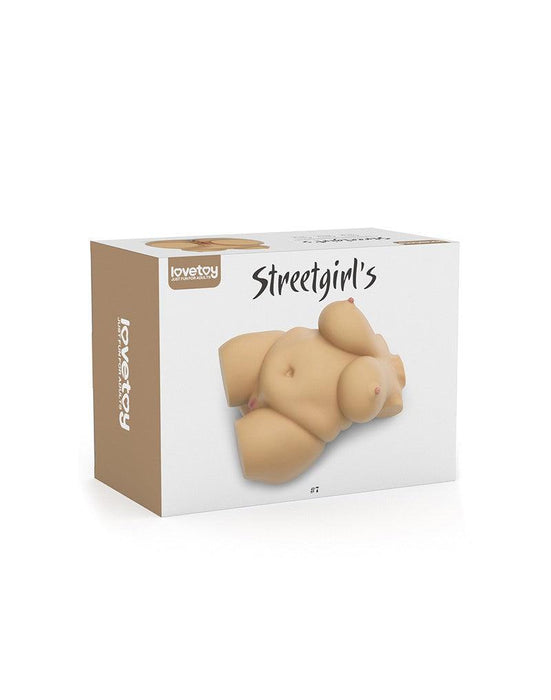 LoveToy - Streetgirls 7 - Masturbator - BBW Super Masturbator - Lichte Huidskleur-Laced-up.nl