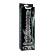 LoveToy - Vibrax Slider - Lange Vibrerende Anaal Dildo - 32 cm - Zilver-Erotiekvoordeel.nl