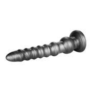 LoveToy - Vibrax Slider - Lange Vibrerende Anaal Dildo - 32 cm - Zilver-Erotiekvoordeel.nl
