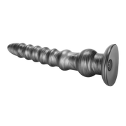 LoveToy - Vibrax Slider - Lange Vibrerende Anaal Dildo - 32 cm - Zilver-Erotiekvoordeel.nl