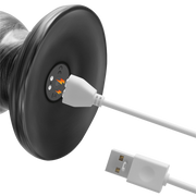 LoveToy - Vibrax Slider - Lange Vibrerende Anaal Dildo - 32 cm - Zilver-Erotiekvoordeel.nl