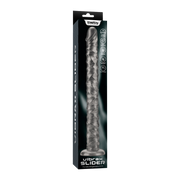LoveToy - Vibrax Slider - Lange Vibrerende Anaal Dildo - 40,5 cm - Zilver-Erotiekvoordeel.nl
