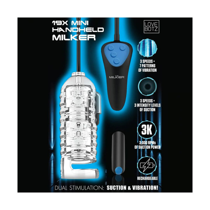 Lovebotz - Mini Handheld Milker - Masturbatiespeeltje-Erotiekvoordeel.nl