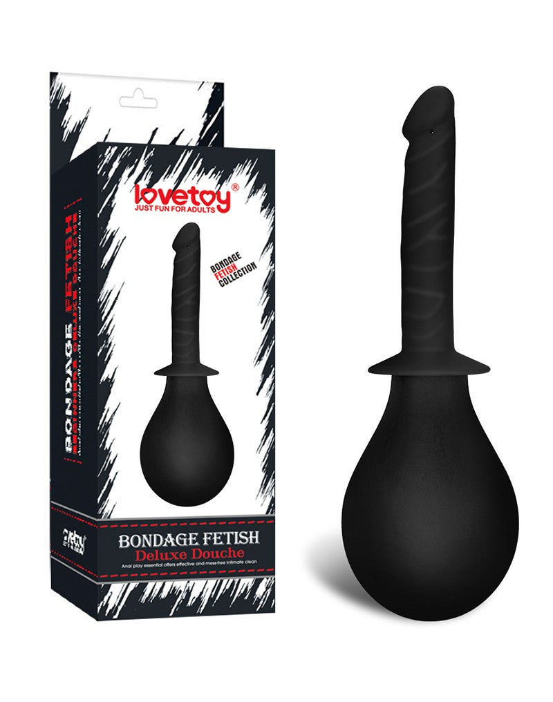 LoveToy - Anaal Douche - Zwart-Laced-up.nl