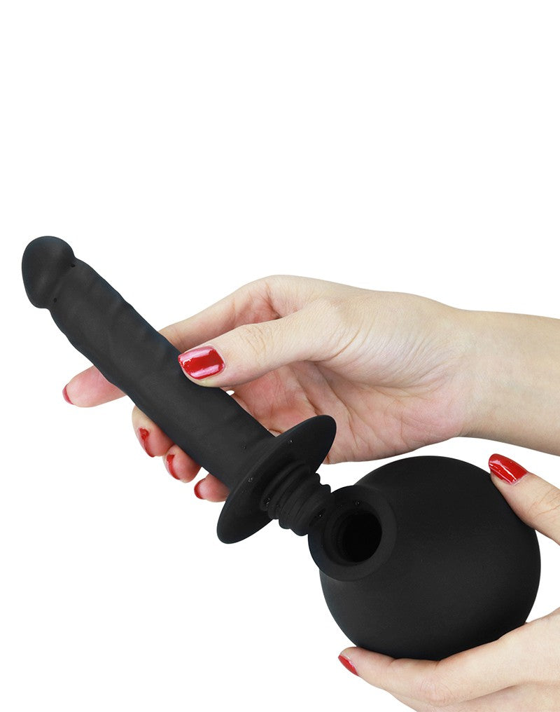 LoveToy - Anaal Douche - Zwart-Laced-up.nl