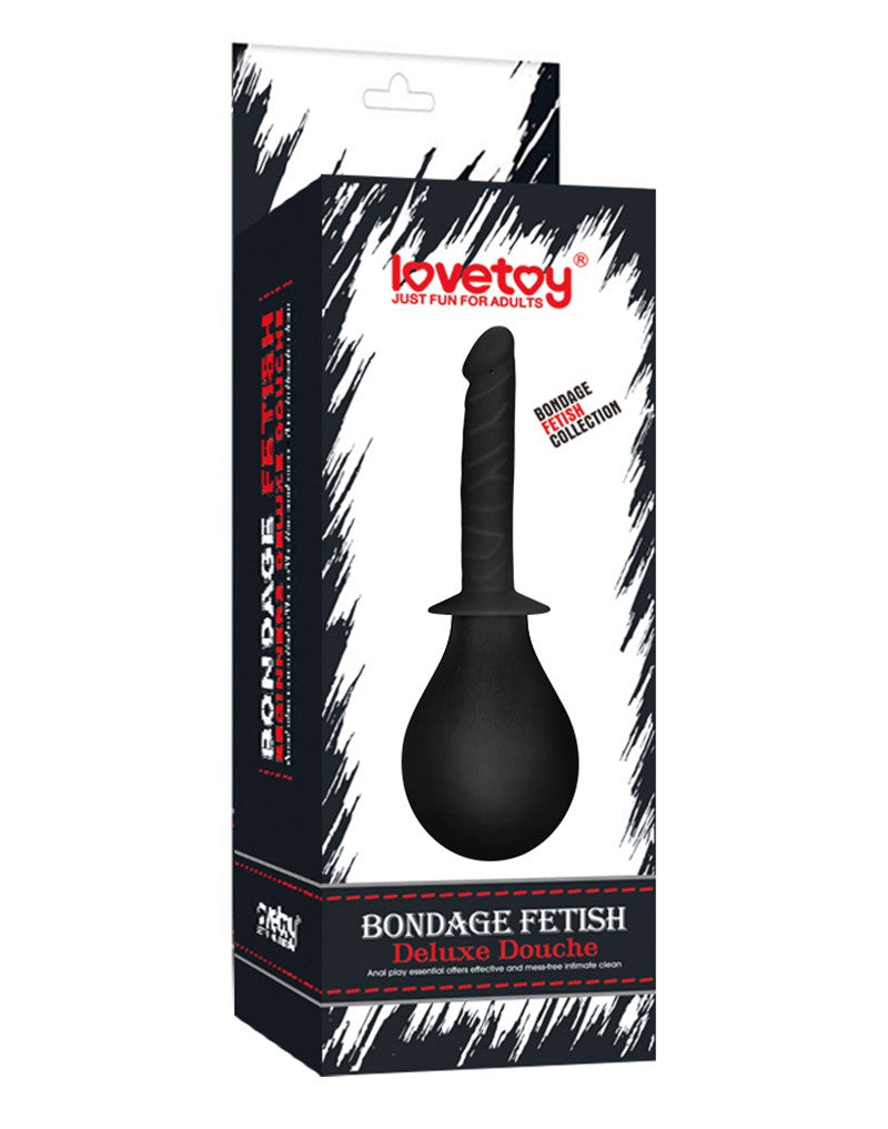 LoveToy - Anaal Douche - Zwart-Laced-up.nl