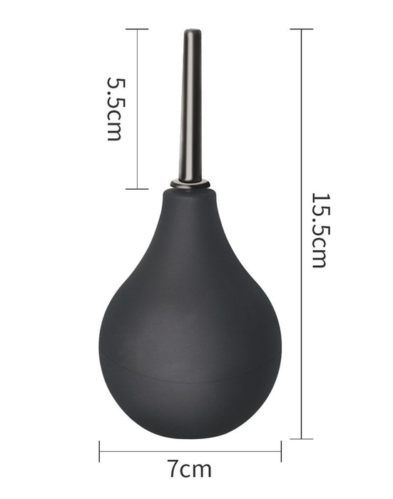 LoveToy - Bondage Fetish DeLuxe - Anaal Douche - Zwart-Laced-up.nl