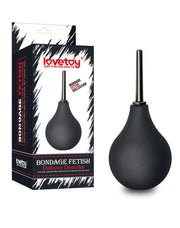 LoveToy - Bondage Fetish DeLuxe - Anaal Douche - Zwart-Laced-up.nl