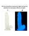 LoveToy - Lumino Play - Dildo - 19 cm - Glow In The Dark-Laced-up.nl