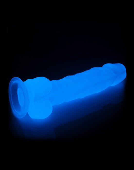 LoveToy - Lumino Play - Dildo - 21.5 cm - Glow In The Dark-Laced-up.nl