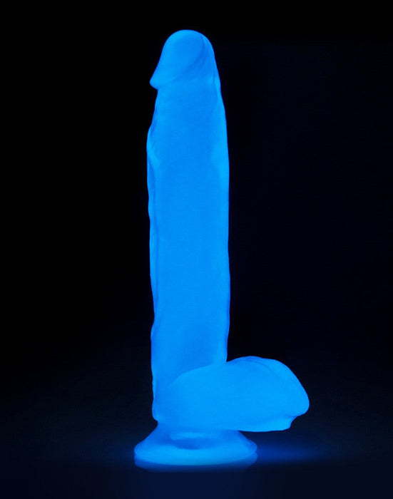 LoveToy - Lumino Play - Dildo - 26 cm - Glow In The Dark-Laced-up.nl