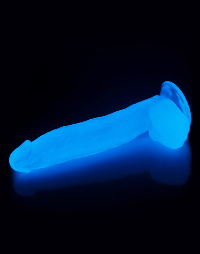 LoveToy - Lumino Play - Dildo - 26 cm - Glow In The Dark-Laced-up.nl