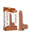 LoveToy - Dildo Met Sliding Skin Technologie - 19.5 x 3.7 cm - Verwijderbare Zuignap - Medium Huidskleur-Laced-up.nl