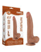 LoveToy - Dildo Met Sliding Skin Technologie - 20 x 4 cm - Verwijderbare Zuignap - Medium Huidskleur-Laced-up.nl