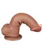 LoveToy - Dildo Met Sliding Skin Technologie - 20.8 x 4 cm - Verwijderbare Zuignap - Medium Huidskleur-Laced-up.nl