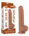 LoveToy - Dildo Met Sliding Skin Technologie - 24 x 4.3 cm - Verwijderbare Zuignap - Lichte Huidskleur-Laced-up.nl