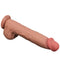 LoveToy - Dildo Met Sliding Skin Technologie - 36 x 6.6 cm - Lichte Huidskleur-Laced-up.nl