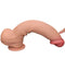 LoveToy - Dildo Met Sliding Skin Technologie - 36 x 6.6 cm - Lichte Huidskleur-Laced-up.nl