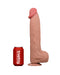 LoveToy - Dildo Met Sliding Skin Technologie - 36 x 6.6 cm - Lichte Huidskleur-Laced-up.nl