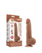 LoveToy - Sliding Skin Dildo - Lengte 29 cm - Bruin-Laced-up.nl