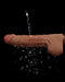 LoveToy - Sliding Skin Dildo - Lengte 29 cm - Bruin-Laced-up.nl