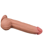 LoveToy - Sliding Skin Dildo - Lengte 31 cm - Lichte Huidskleur-Laced-up.nl