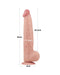 LoveToy - Sliding Skin Dildo - Lengte 34 cm - Lichte Huidskleur-Laced-up.nl