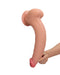 LoveToy - Sliding Skin Dildo - Lengte 34 cm - Lichte Huidskleur-Laced-up.nl