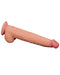 LoveToy - Sliding Skin Dildo - Lengte 34 cm - Lichte Huidskleur-Laced-up.nl