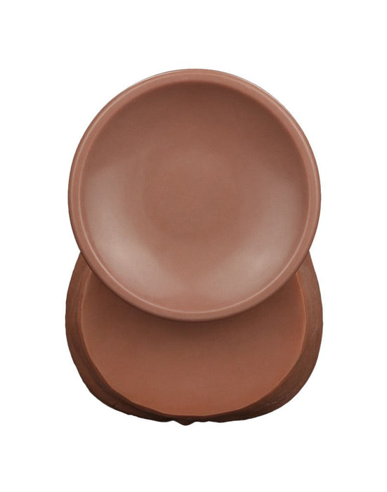 LoveToy - Sliding Skin Dildo - Lengte 36 cm - Bruin-Laced-up.nl