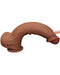LoveToy - Sliding Skin Dildo - Lengte 36 cm - Bruin-Laced-up.nl