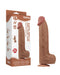 LoveToy - Sliding Skin Dildo - Lengte 36 cm - Bruin-Laced-up.nl