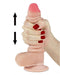 LoveToy - Sliding Skin Dildo - Lengte 18 cm - Lichte Huidskleur-Laced-up.nl