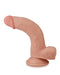 LoveToy - Sliding Skin Dildo - Lengte 20 cm - Lichte Huidskleur-Laced-up.nl