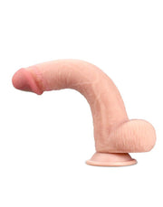 LoveToy - Sliding Skin Dildo - Lengte 23 cm - Lichte Huidskleur-Laced-up.nl