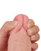 LoveToy - Sliding Skin Dildo - Lengte 24 cm - Lichte Huidskleur-Laced-up.nl