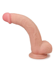 LoveToy - Sliding Skin Dildo - Lengte 24 cm - Lichte Huidskleur-Laced-up.nl