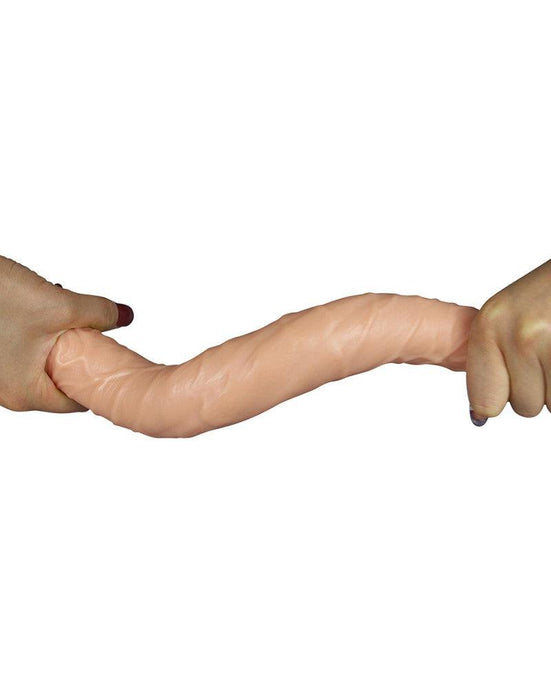 LoveToy - Dubbele Dildo XXL Lady Killer - PVC - 36 cm lang-Laced-up.nl