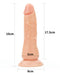 LoveToy - Easy Strap-on Set Met Dildo - 19 cm - Lichte Huidskleur-Laced-up.nl