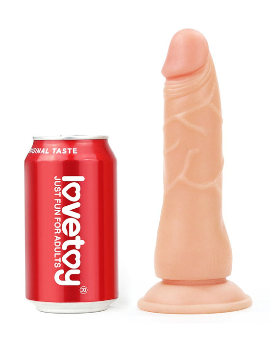 LoveToy - Easy Strap-on Set Met Dildo - 19 cm - Lichte Huidskleur-Laced-up.nl