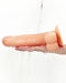 LoveToy - Easy Strap-on Set Met Dildo - 21,5 cm Met Balzak - Lichte Huidskleur-Laced-up.nl