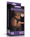 Lovetoy - Easy Strap-on Set Met dildo Van 21,5 cm Met Balzak - Lichte Huidskleur-Erotiekvoordeel.nl