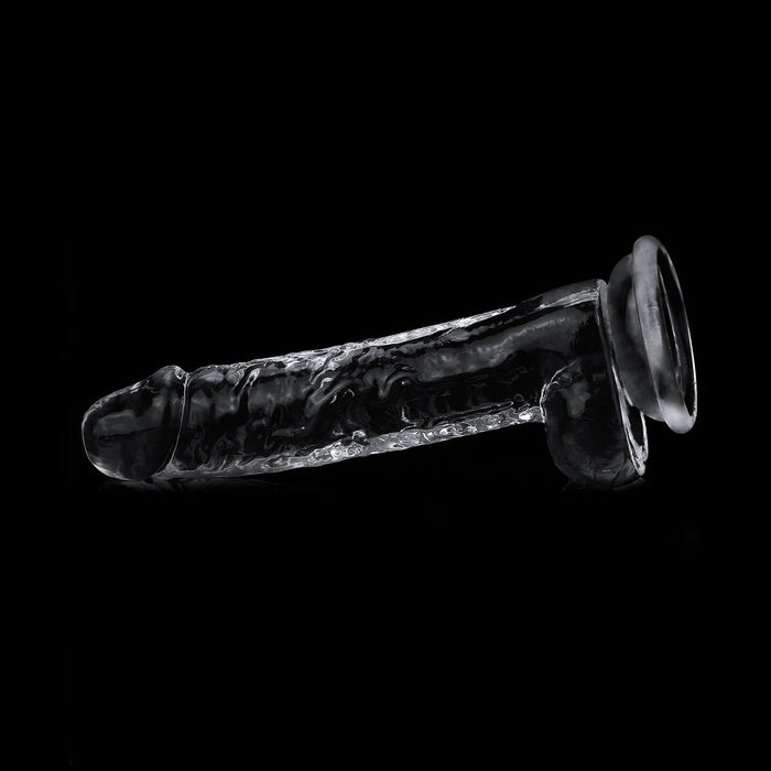 LoveToy - Flawless - Dildo - 19 x 3,5 cm - Transparant-Laced-up.nl