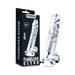 LoveToy - Flawless - Dildo - 19 x 3,5 cm - Transparant-Laced-up.nl
