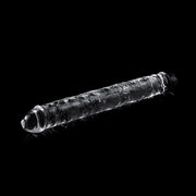LoveToy - Flawless - Dubbele Dildo - 30 x 3,5 cm - Transparant-Laced-up.nl